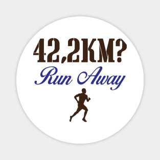 Running Marathon Magnet